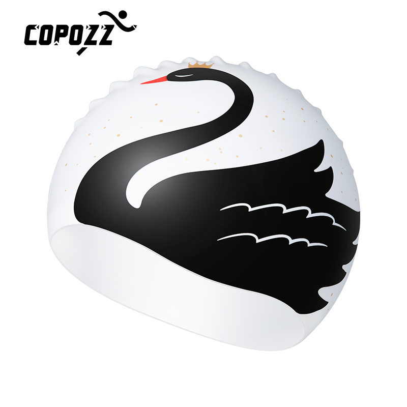 Swim Hat Silicone - Pattern Adult Swimming Caps Men Women