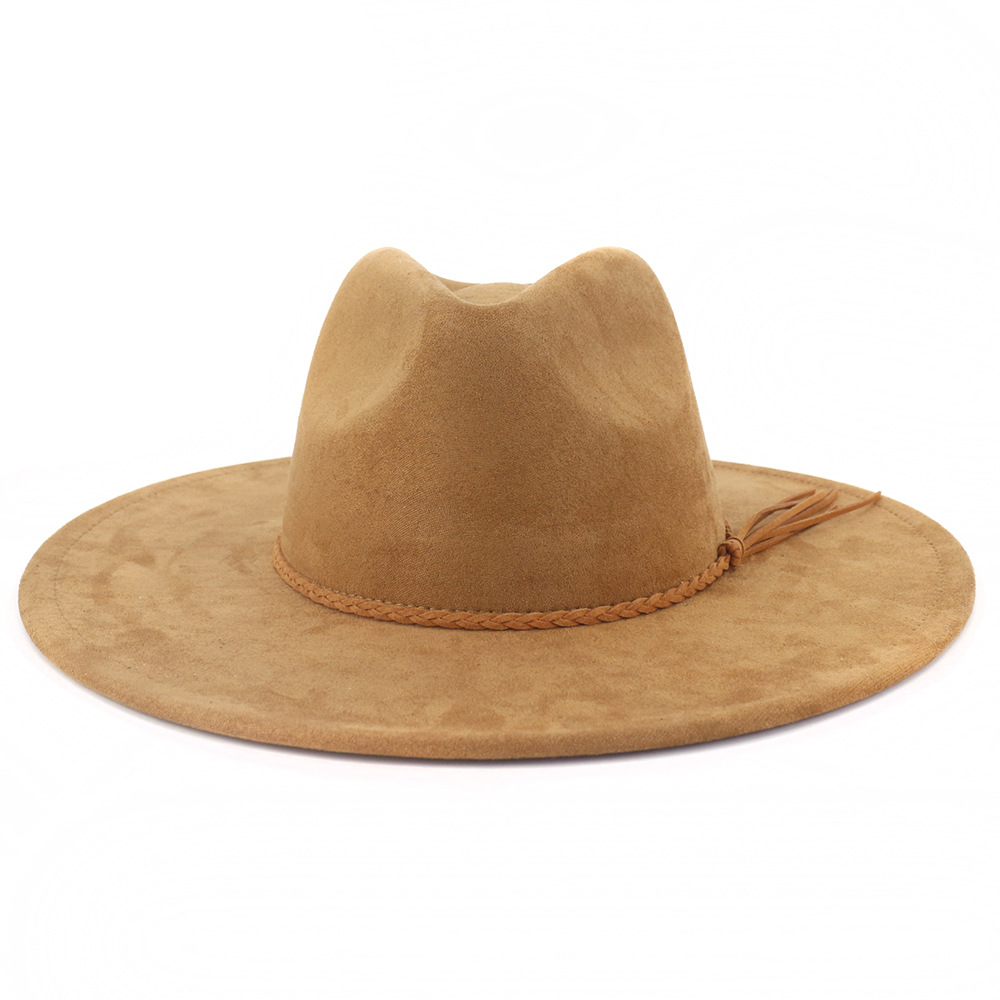Vegan Suede Hat Teardrop shape - огляд і ціна Fedora Hat Wool