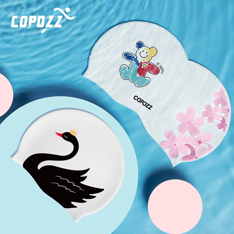 Pattern Adult Swimming Caps Me - огляд і ціна Swim Hat Silicone