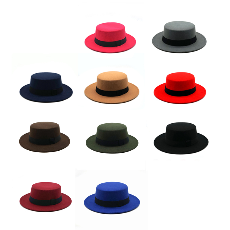 Winter Autumn Imitation Woolen - огляд і ціна Fedora Hat Wool