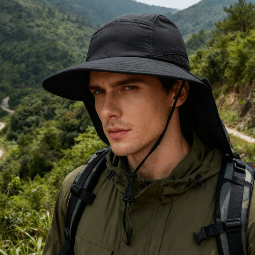 Fashion Wide Brim Outdoor Sun  - огляд і ціна Bucket Hat Cotton