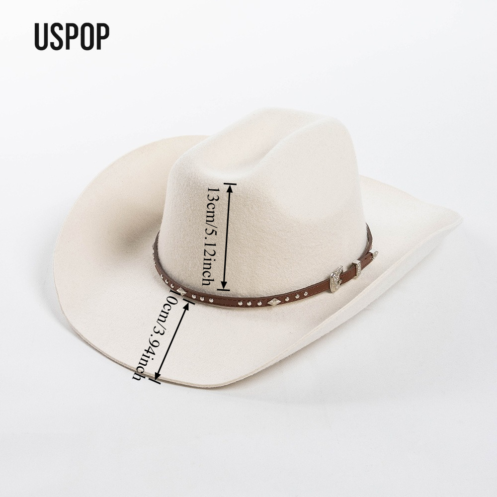 USPOP Wool Cowboy Hat with Stu - огляд і ціна Fedora Hat Wool