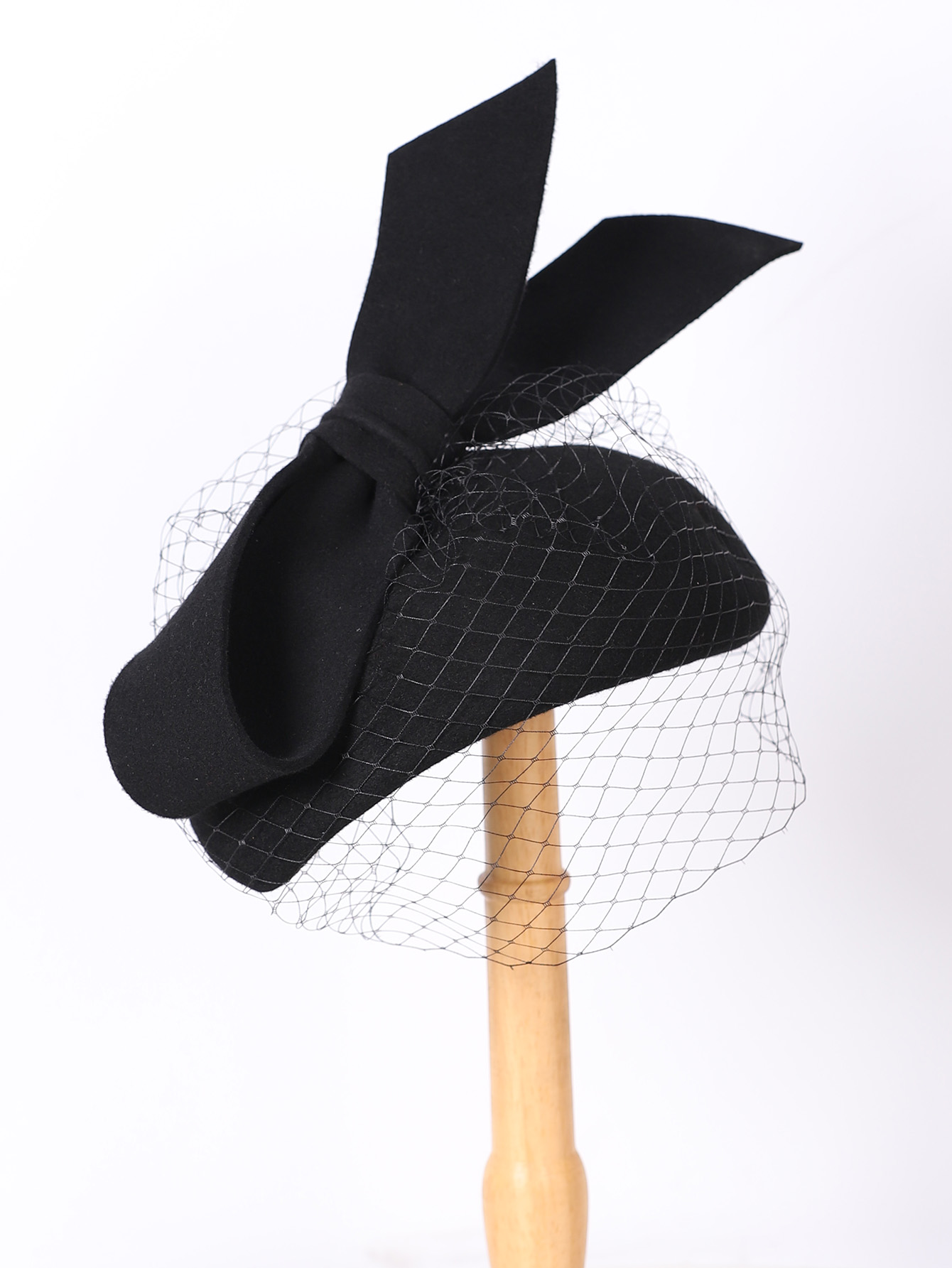 French White Beret Fascinator  - огляд і ціна Fedora Hat Wool